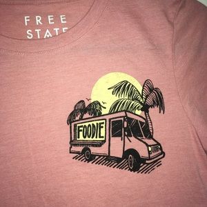 Free State sz Large Foodie T-shirt